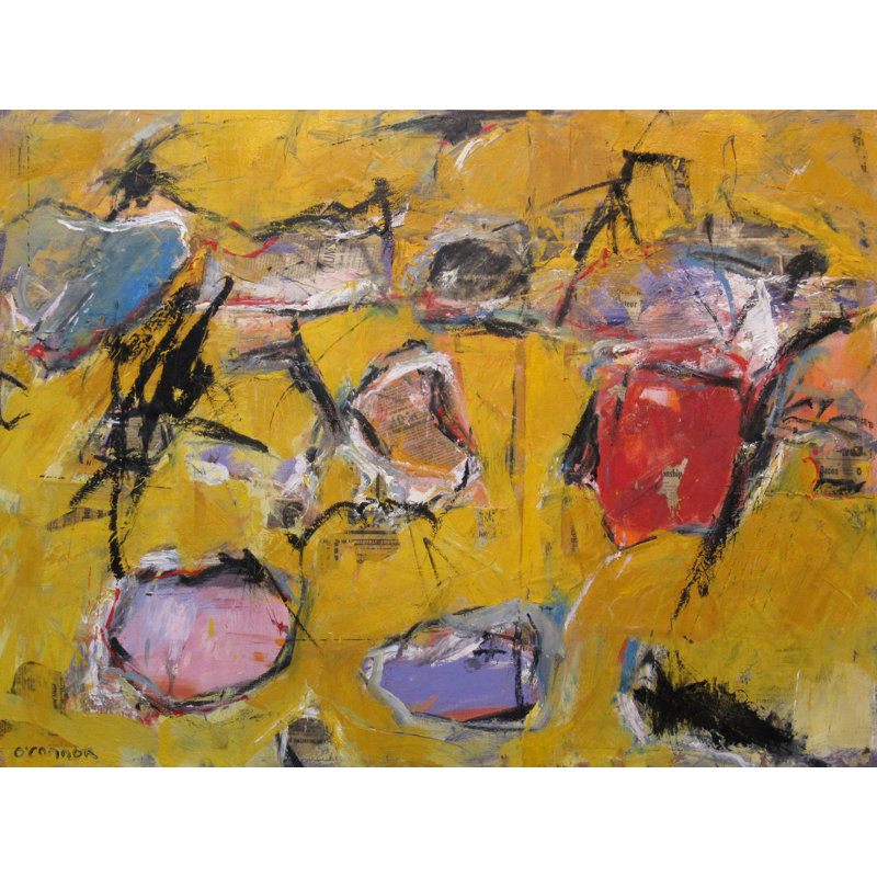 Wild Horses-2 Print by William O'Connor, Black Framed Paper, 17.25" H x 21.25" W