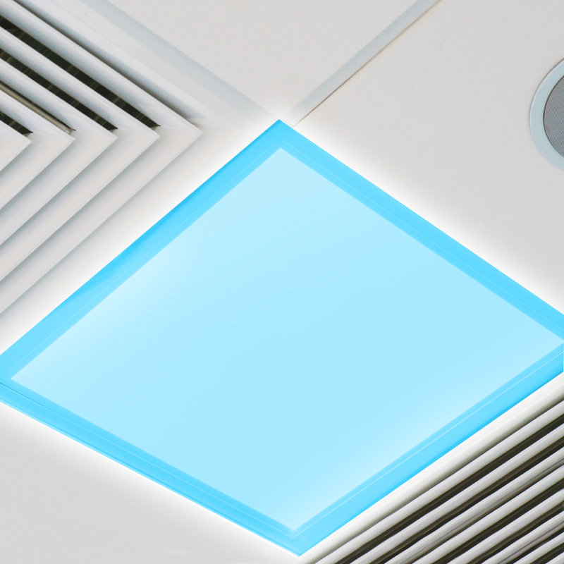 Filtres d'éclairage de salle de classe, Bleu tranquille