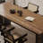 Large board simple ash wood dining table-1628928139