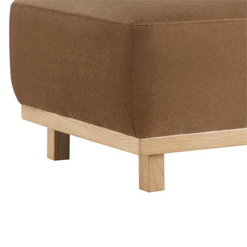 Repose-pieds rembourré 28 po Russo