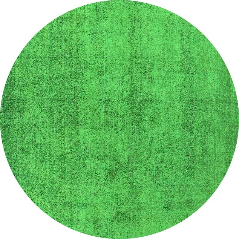 Elica Washable Indoor Rug, Round 3'