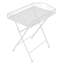 Elsmere Rectangular Metal Folding Outdoor Side Table , 67cm cm W 55cm cm D-804953420