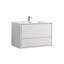 Ensemble de meuble-lavabo mural simple 36 po Trieu-23265341