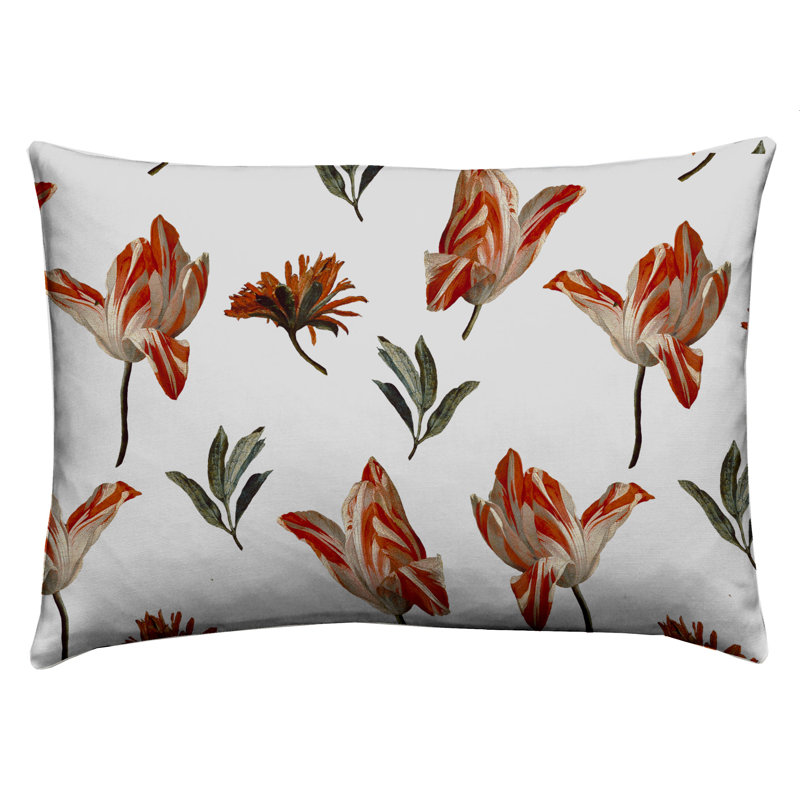 Aerne Floral Rectangular Cushion