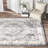 Barlow Performance Oriental Gray/Ivory/Black Indoor Rug-2012870543