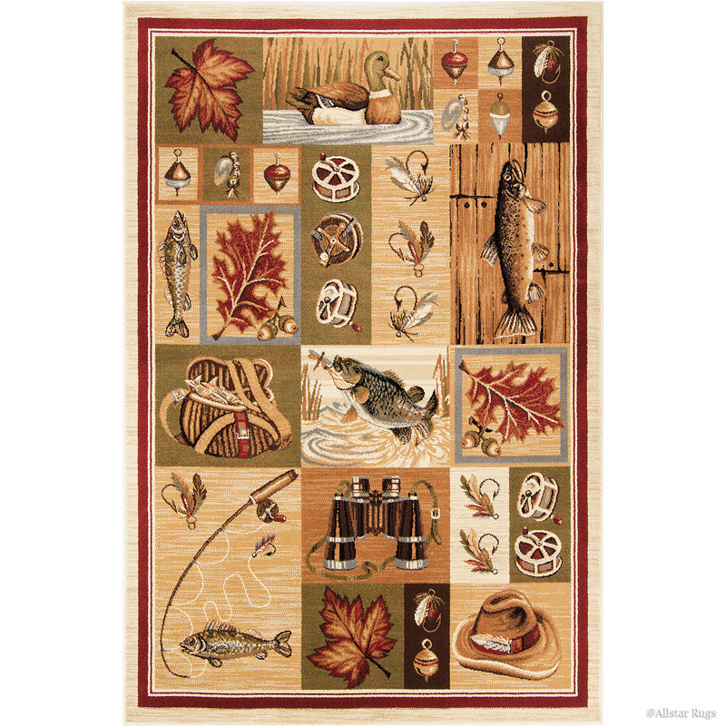 Performance Animal Print Indoor Rug, 7'7" x 10'6"