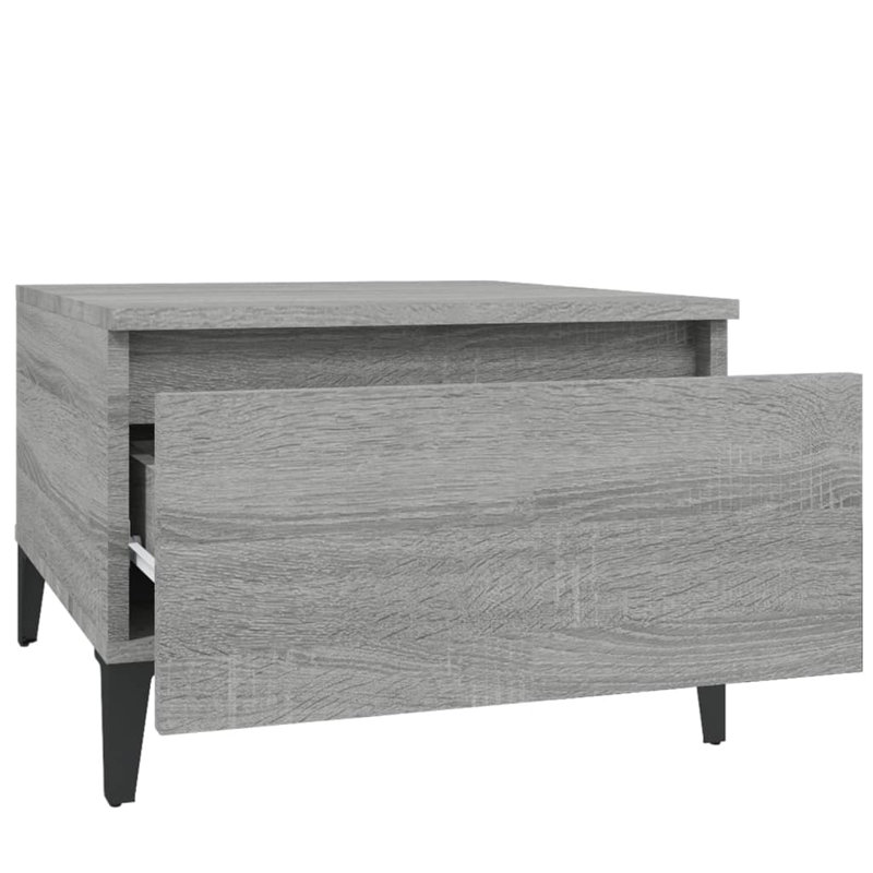 Agne End Table, High Gloss White