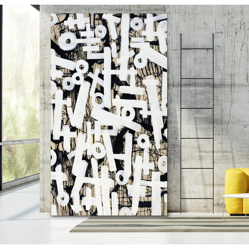 «Straraped I On Canvas» par Daleno, reproduction d'art