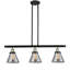 Luminaire suspendu linéaire pour îlot de cuisine 3 lumières Wyndmoor-29566466-29566467-29566473