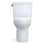 Drake 1.28 GPF Water Efficient Elongated Two-Piece Toilet with Tornado Flush (Seat included)