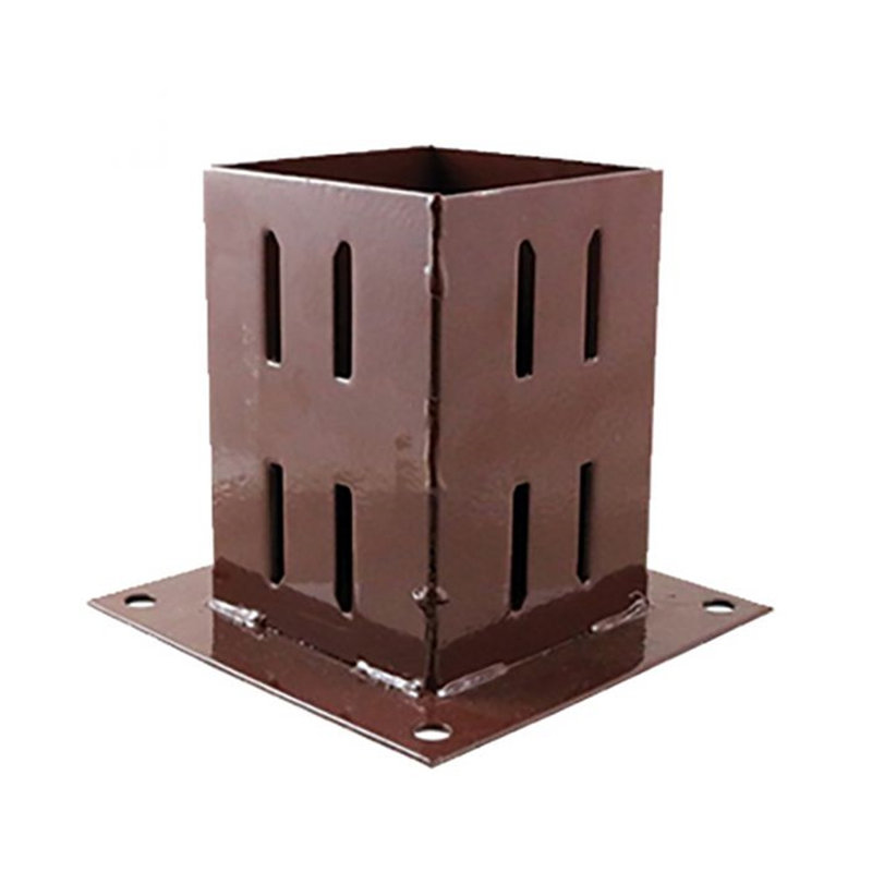 Brekyn Dakota Fields Brown Solid Wood Post Sleeve/Shield for Posts