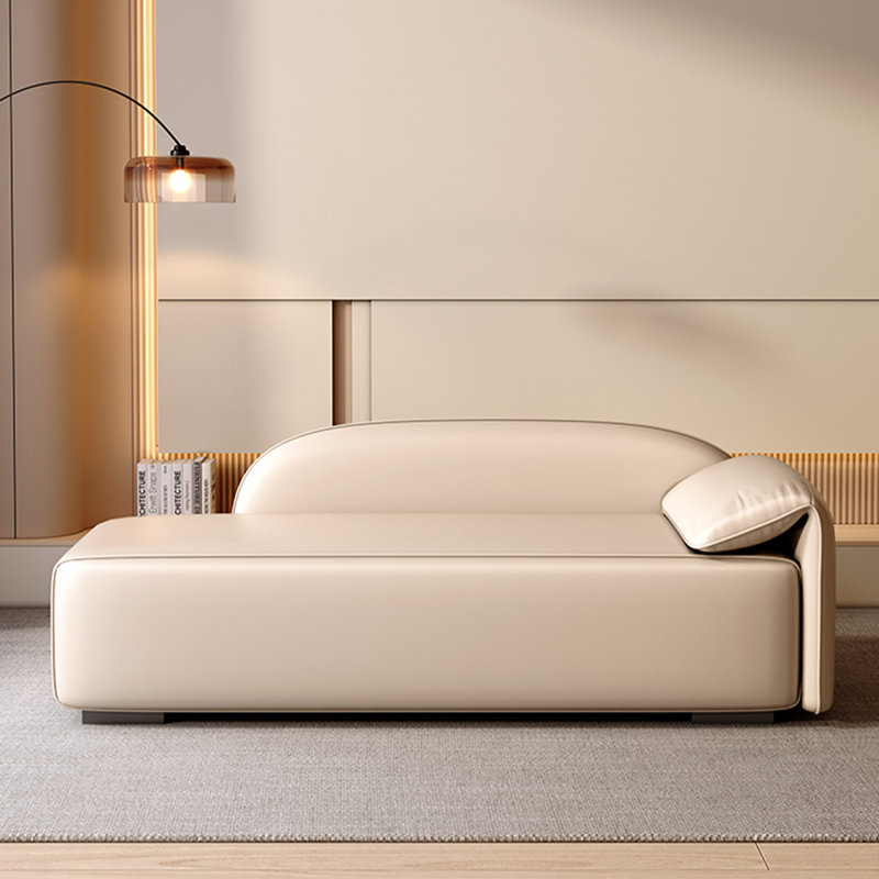 Banc avec revêtement, Beige