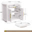 Meuble-lavabo simple 30 po avec comptoir en résine et lavabo sur pied-1459783062