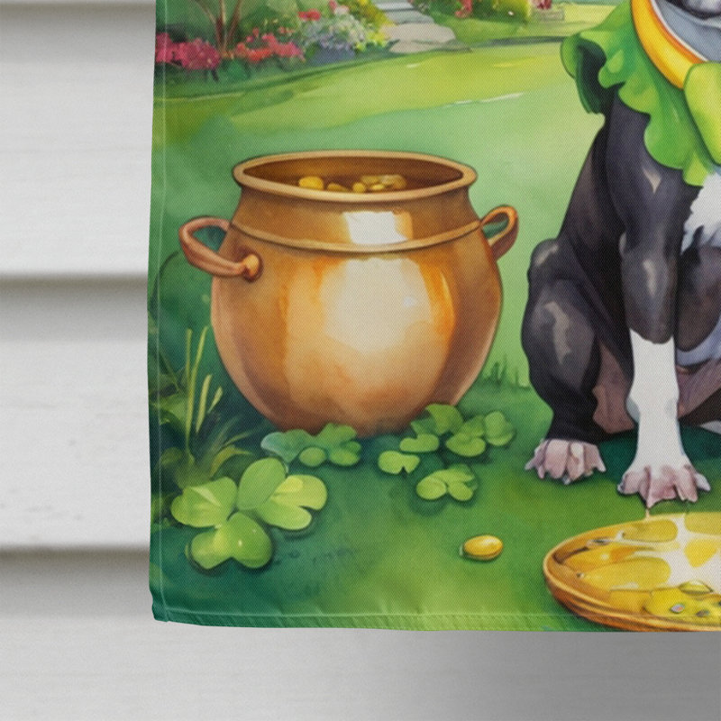 Double Sided 40'' H x 28'' W Polyester St Patrick's Day House Flag