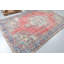 Tapis turc rétro fait à la main - Grand tapis antique vieilli pour la décoration