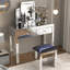 Bureau spacieux pour la chambre à coucher avec miroir et tiroirs - Espace de travail moderne 2