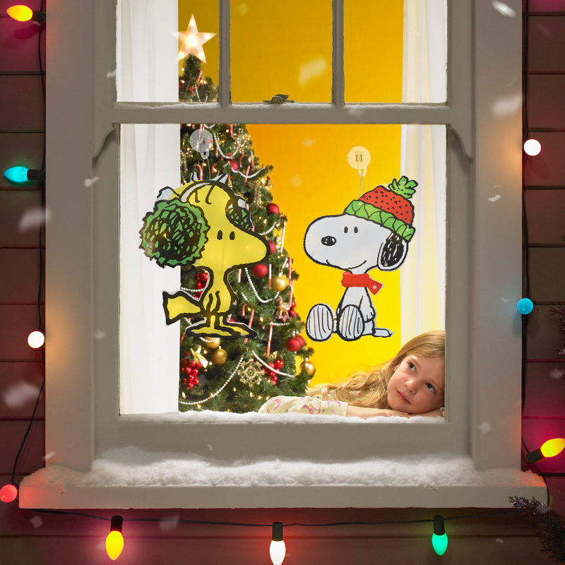 12in Peanuts Window Décor