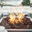 Aurora 34" Liquid Concrete Fire Table-40790657-34354502