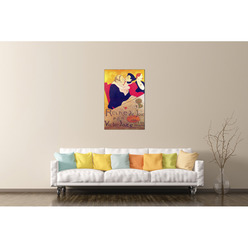 Henri De Toulouse-Lautrec - Wrapped Canvas Print, 90cm H x 60cm W x 1.8cm D