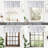 Darby Floral Tailored 52'' W Window Valance in