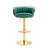 Ginko Modern Adjustable Bar Stools, Swivel Counter Stools with Upholstered Seat, Backrest, Footrest and Metal Frame for Kitchen and Home Bar -879564334-898201622-935555700