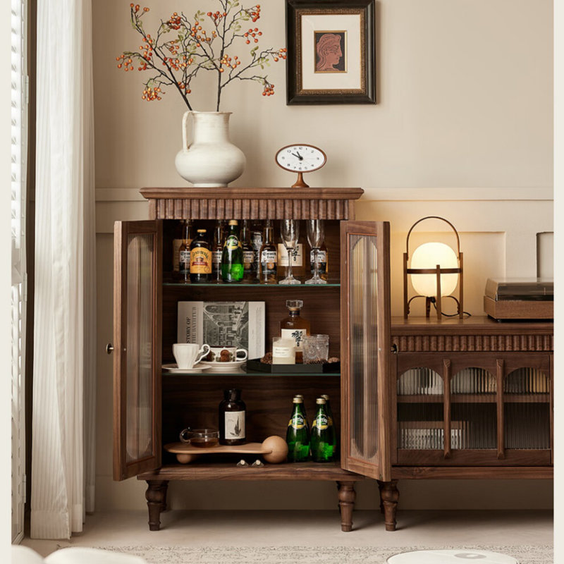 Buffet français rétro de luxe