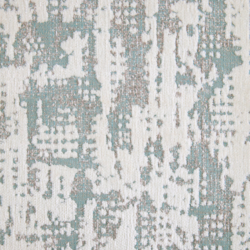 Toddrick 32,5 po moderne et contemporain pivotant sur 360 degrés avec revêtement en tissu jacquard complexe