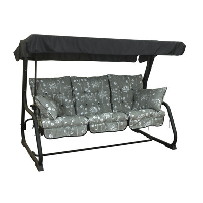Apollina 3 Person Porch Swing with Canopy