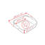 Peugeot Appolia Square Ceramic Baking Dish-1948845147
