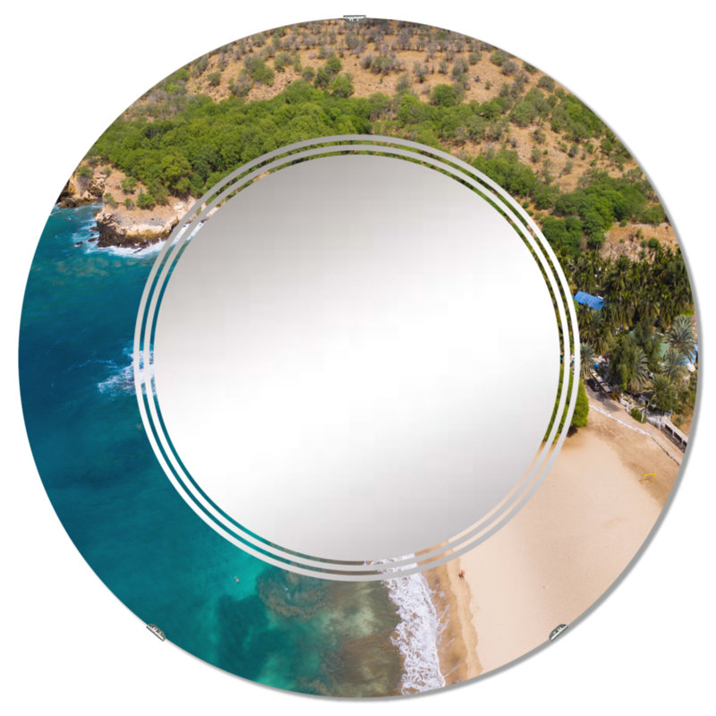 Miroir de salle de bain sans cadre, 24 po x 24 po