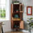 Retro Solid Wood Corner cabinet