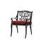 Chaise de patio avec coussin Fowles-1100888949