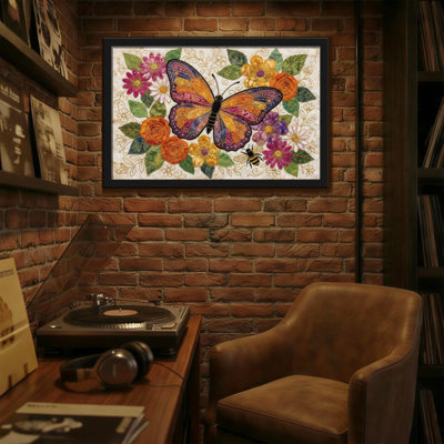Animaux, impression de jardin floral