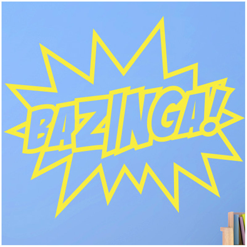Wall Decal, Medium, Bright Yellow
