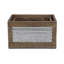 Ensemble de 2 caisses en bois Ridged
