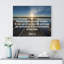 «Be Sober 1 Peter 01:13 Christian Wall Art Bible Verse Print» prêt à être accroché-141784014