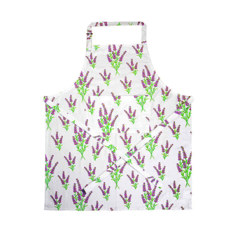 Maxime Floral Cotton Bib Apron