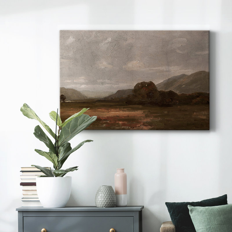 «Vintage Landscape - cmxxiii», reproduction d'art sur toile, H 9 po x l 13 po