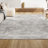 Droitwich Ornate Bohemian Medallion Gray/Cream Rug-688223056