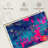 Blue Magenta Abstract Canvas Print-1374365366