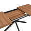 Industrial X-Leg Extendable Dining Table-1207115037