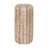 Buff Marble Ribbed Taper Holder
