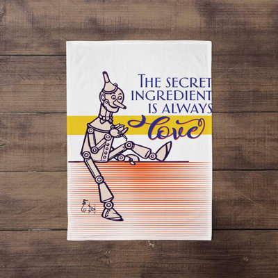 Tinman Wall - the Wizard of Oz Tea Towel
