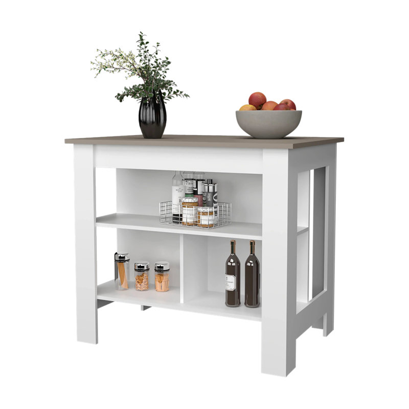  Chariot pour îlot de cuisine, rangement spacieux pour casseroles, look moderne et design efficace, organisation contemporaine