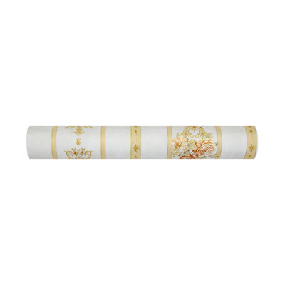 Non-Pasted Non-Woven 3D Embossed Wallpaper Roll