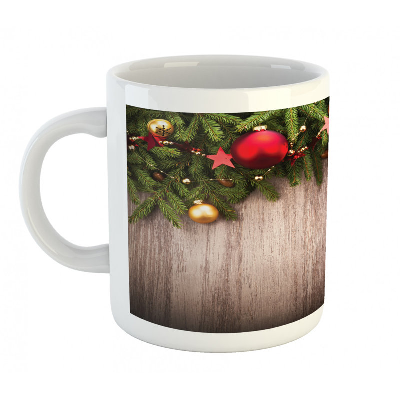 Grande tasse à café ornements