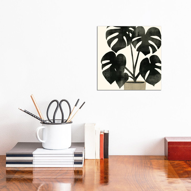 Plantling II by Victoria Barnes - Wrapped Canvas Painting, 30.48 cm H x 30.48 cm W