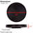 BirdRock Home Wooden Lazy Susan Turntable with Burnished Iron Accents - 18" Large (Black)