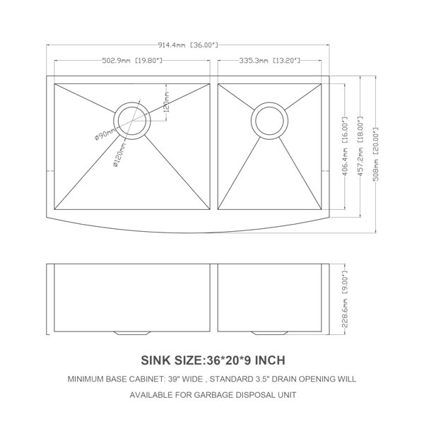 Dimensions du produit