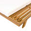 Ensemble de chaises longues, espace disponible sur un côté, bois d'acacia avec coussins de salon résistants à l'eau (4 pouces d'épaisseur) - Version assortie disponible-637132921